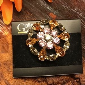 Beautiful Jeweled Brooch